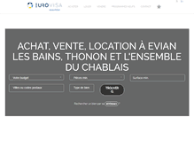 Tablet Screenshot of eurovisa-evian.com